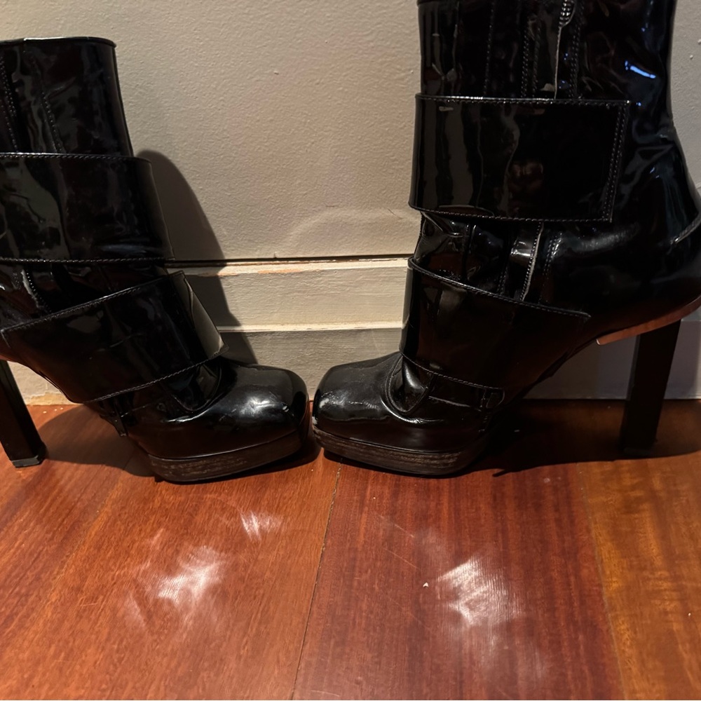 Lanvin Black Ankle Boots